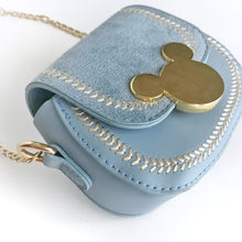 Load image into Gallery viewer, Sueded Mouse Ear Purse