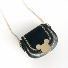 Load image into Gallery viewer, Sueded Mouse Ear Purse