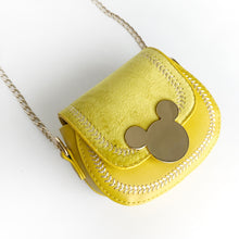 Load image into Gallery viewer, Sueded Mouse Ear Purse