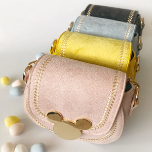 Sueded Mouse Ear Purse