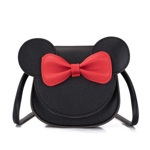 Mouse Ear With Bow Purse