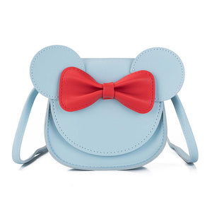 Mouse Ear With Bow Purse