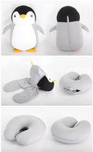 Load image into Gallery viewer, Penguin Travel Pillow