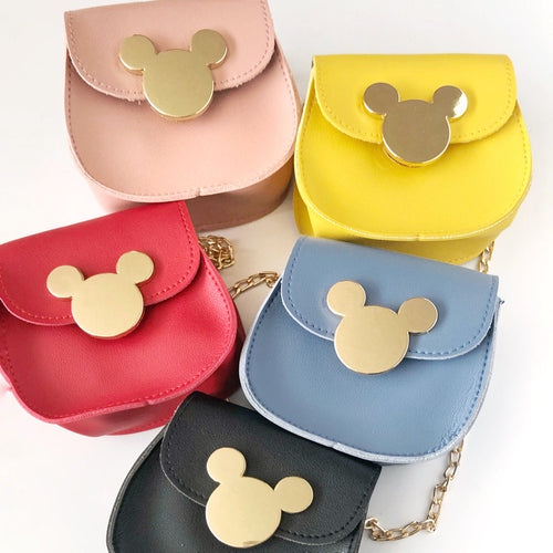 Mini Purse with Mouse Ear Clasp