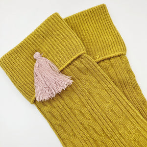 Tassel Knee High Socks