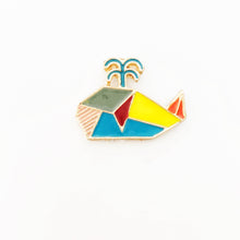 Load image into Gallery viewer, Origami Animal Enamel Pins