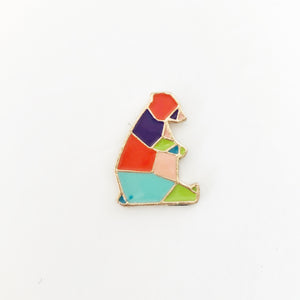 Origami Animal Enamel Pins