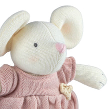 Load image into Gallery viewer, Meiya the Mouse - Knitted Fabric Doll