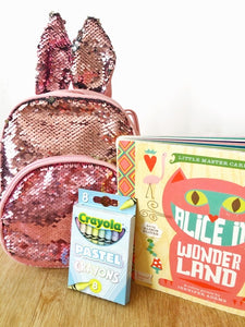 Mini Bunny Sequin Backpack