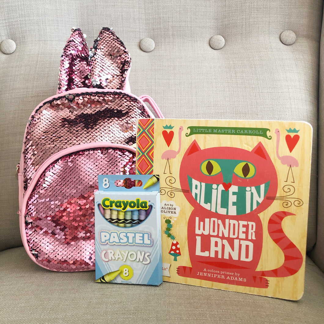 Mini Bunny Sequin Backpack