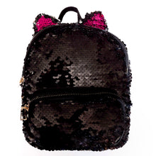 Load image into Gallery viewer, Kitten Sequin Backpack