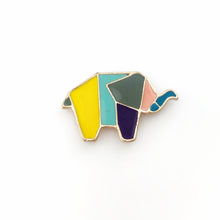 Load image into Gallery viewer, Origami Animal Enamel Pins