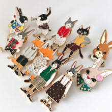 Load image into Gallery viewer, Animal Enamel Pins