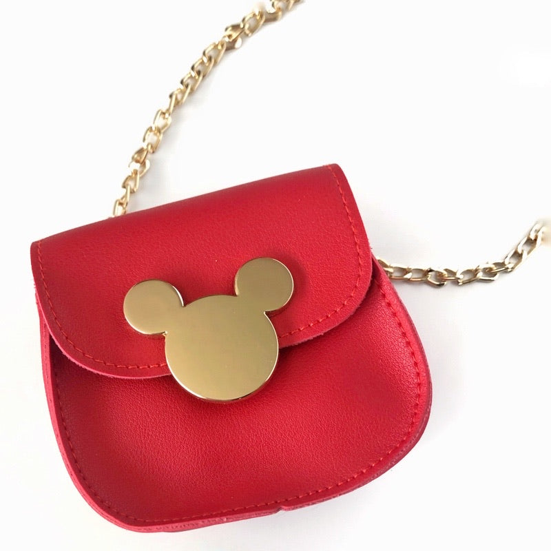 Mini Purse with Mouse Ear Clasp