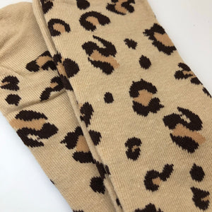 Leopard Print Socks