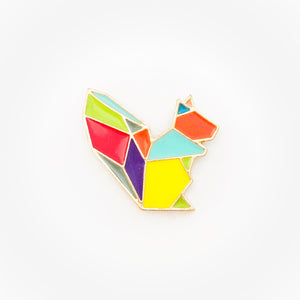 Origami Animal Enamel Pins