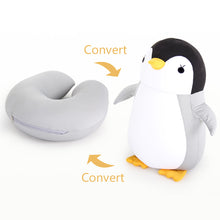 Load image into Gallery viewer, Penguin Travel Pillow