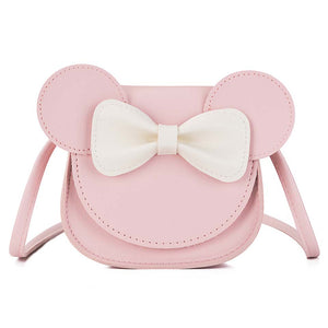 Mouse Ear With Bow Purse