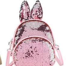 Load image into Gallery viewer, Mini Bunny Sequin Backpack