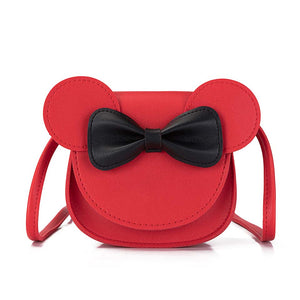 Mouse Ear With Bow Purse