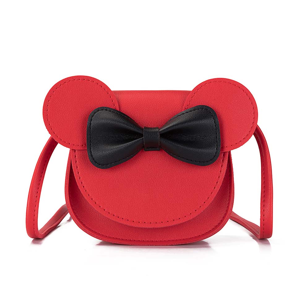 Free Shipping Luxury Pink Mouse Ears Handbag Purse Charm 