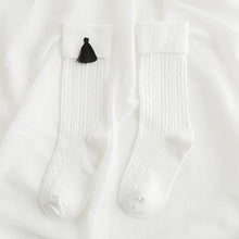 Load image into Gallery viewer, Tassel Knee High Socks